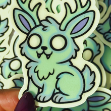 Load image into Gallery viewer, GLOW in the dark Zombie Jackalope
