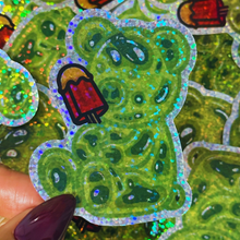 Load image into Gallery viewer, Glitter Teddy Bear Popsicle