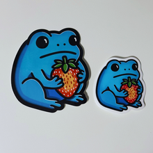 Load image into Gallery viewer, Jumbo Randy Strawberry Frog