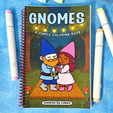 Load image into Gallery viewer, Gnomes Coloring Book