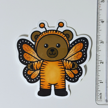 Load image into Gallery viewer, Jumbo Butterfly Tiger Teddy Bear