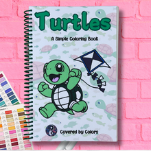 Load image into Gallery viewer, Turtle Coloring Book