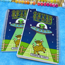 Load image into Gallery viewer, Outer Space Coloring Book