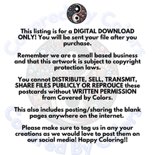 Load image into Gallery viewer, Spooky Postcards Digital Download