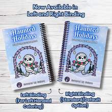 Load image into Gallery viewer, Haunted Holidays Coloring Book