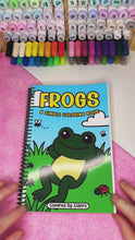 Load and play video in Gallery viewer, Frogs Coloring Book
