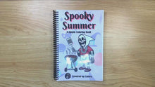 Load and play video in Gallery viewer, Spooky Summer Coloring Book