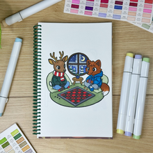 Load image into Gallery viewer, FLAWED Friendsgiving Coloring Book
