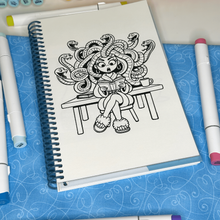 Load image into Gallery viewer, Rest In Peace Coloring Book
