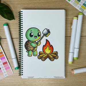 FLAWED Turtles Coloring Book