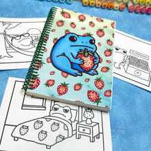 Load image into Gallery viewer, Grumpy Frog Notebook
