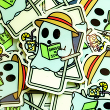 Load image into Gallery viewer, Ghost Days GLOW in the DARK Sticker
