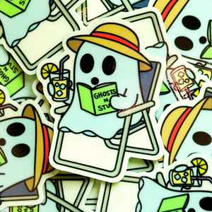 Ghost Days GLOW in the DARK Sticker