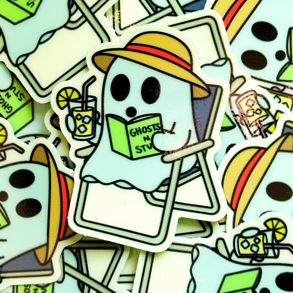 Ghost Days GLOW in the DARK Sticker