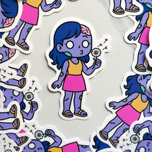 Load image into Gallery viewer, Zombie Dandelion Sticker
