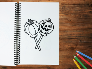 FLAWED Pumpkin Coloring Book