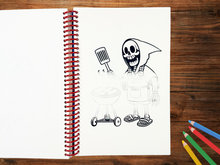 Load image into Gallery viewer, FLAWED Spooky Summer Coloring Book
