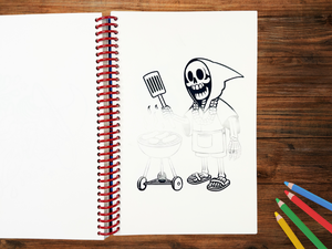 FLAWED Spooky Summer Coloring Book