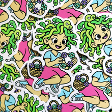 Load image into Gallery viewer, Medusa Flower Crown Sticker
