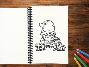 FLAWED Gnomes Coloring Book