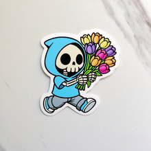 Load image into Gallery viewer, Grim Reaper Tulip Sticker
