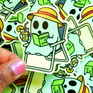 Ghost Days GLOW in the DARK Sticker