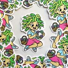 Load image into Gallery viewer, Medusa Flower Crown Sticker
