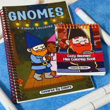 Load image into Gallery viewer, Cozy Gnomies Mini Coloring Book Bundle- 40 pages
