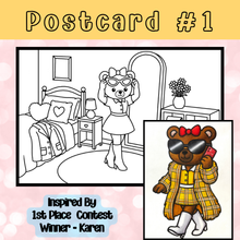 Load image into Gallery viewer, Diva Bear Postcard Bundle
