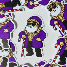 Load image into Gallery viewer, Swag Santa Waterproof Vinyl Sticker - 3x2 Inches Matte Base

