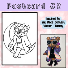 Load image into Gallery viewer, Diva Bear Postcard Bundle
