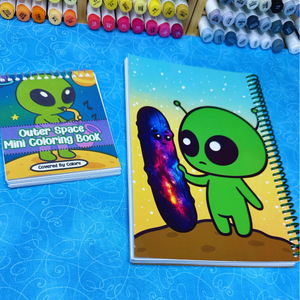 Galactic Aliens Mini Book