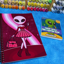 Load image into Gallery viewer, Galactic Aliens Mini Book
