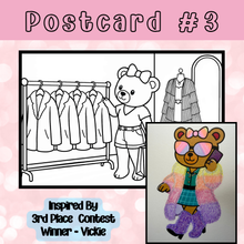 Load image into Gallery viewer, Diva Bear Postcard Bundle
