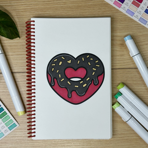 Hearts Coloring Book