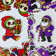 Load image into Gallery viewer, Holiday Christmas Six Vinyl Sticker Pack
