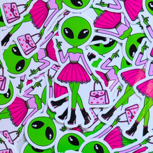 Load image into Gallery viewer, Alien Bae Sticker
