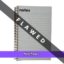 Load image into Gallery viewer, FLAWED Zomboy Unicorn Notebook
