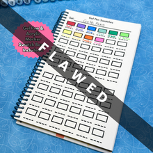 Load image into Gallery viewer, FLAWED Swatch &amp; Practice Workbook
