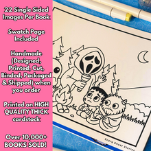 Load image into Gallery viewer, Spooky Summer Camp Coloring Book
