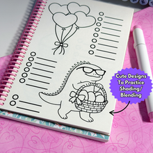 Load image into Gallery viewer, Swatch &amp; Practice Workbook - Love &amp; Spring Edition
