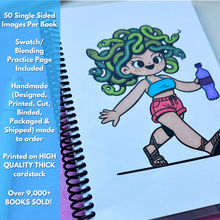 Load image into Gallery viewer, Spooky Summer Coloring Book
