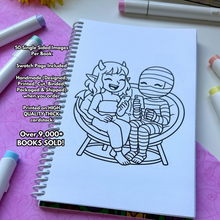 Load image into Gallery viewer, Spooky Spring Coloring Book
