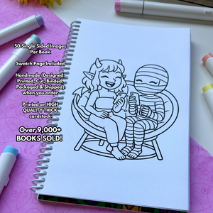 Spooky Spring Coloring Book