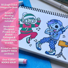 Load image into Gallery viewer, Haunted Holidays Coloring Book

