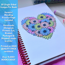 Load image into Gallery viewer, Hearts Coloring Book
