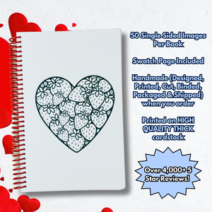 Hearts Coloring Book