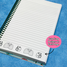 Load image into Gallery viewer, Grumpy Frog Notebook
