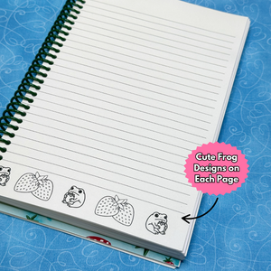 Grumpy Frog Notebook