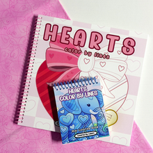 Load image into Gallery viewer, Hearts Color By Lines Bundle

